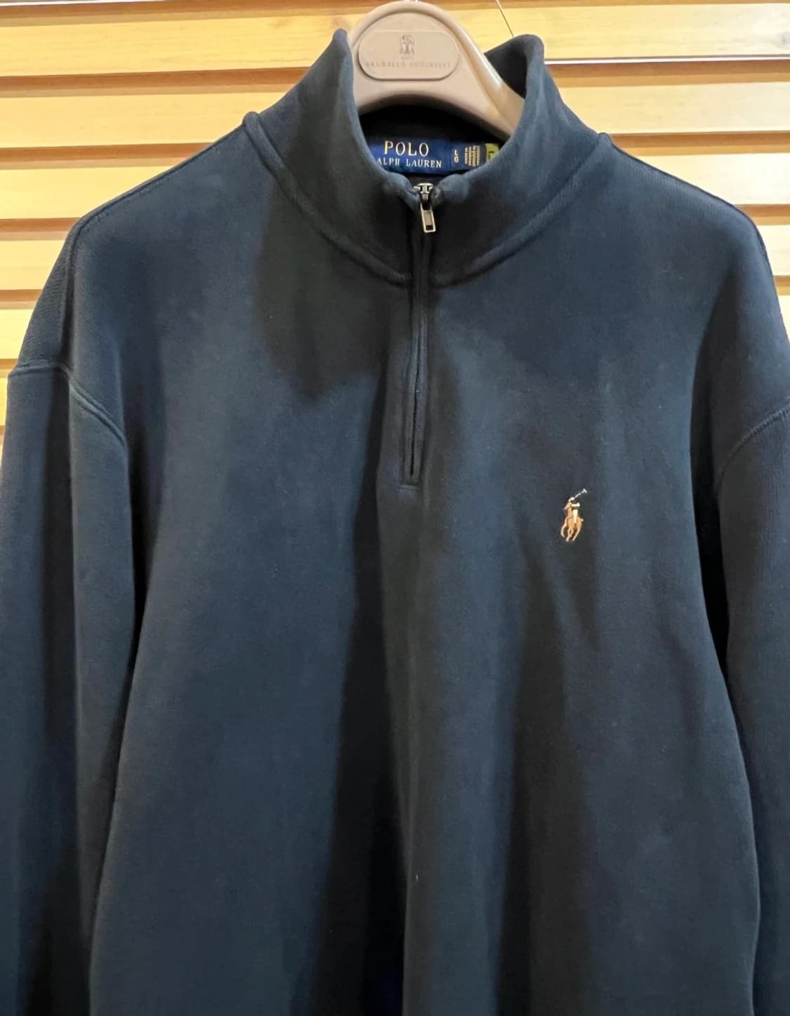 폴로랄프로렌  다크네이비 하프집업티셔츠  상품이미지2