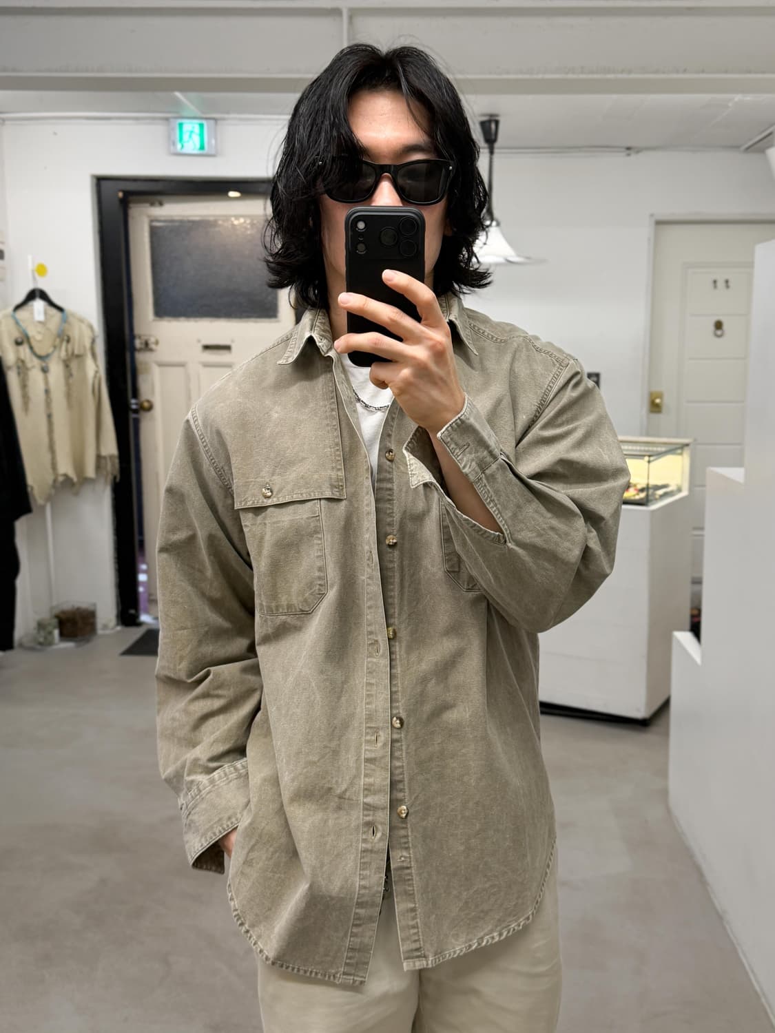 USA 헌팅 셔츠 상품이미지7