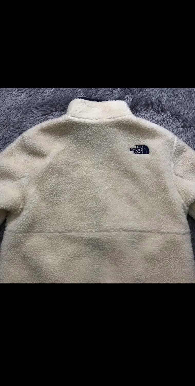 [[여성 S, A급] 노스페이스 테디 시어링 플리스 롱코트 상품이미지3