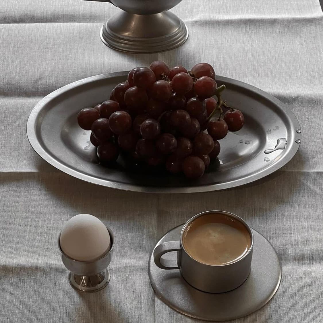 재팬 빈티지 이녹스 스테인리스 스텐 오발 접시 트레이 상품이미지1