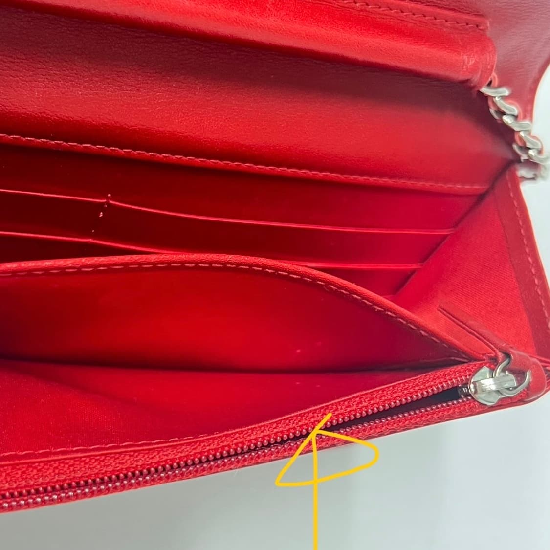 샤넬 레드 까멜리아 페이턴트 woc. 웍 카멜리아 상품이미지9