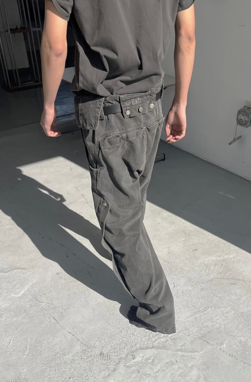 MPA SINGLE WAIST POCKET PANTS (ASPHALT) 상품이미지2