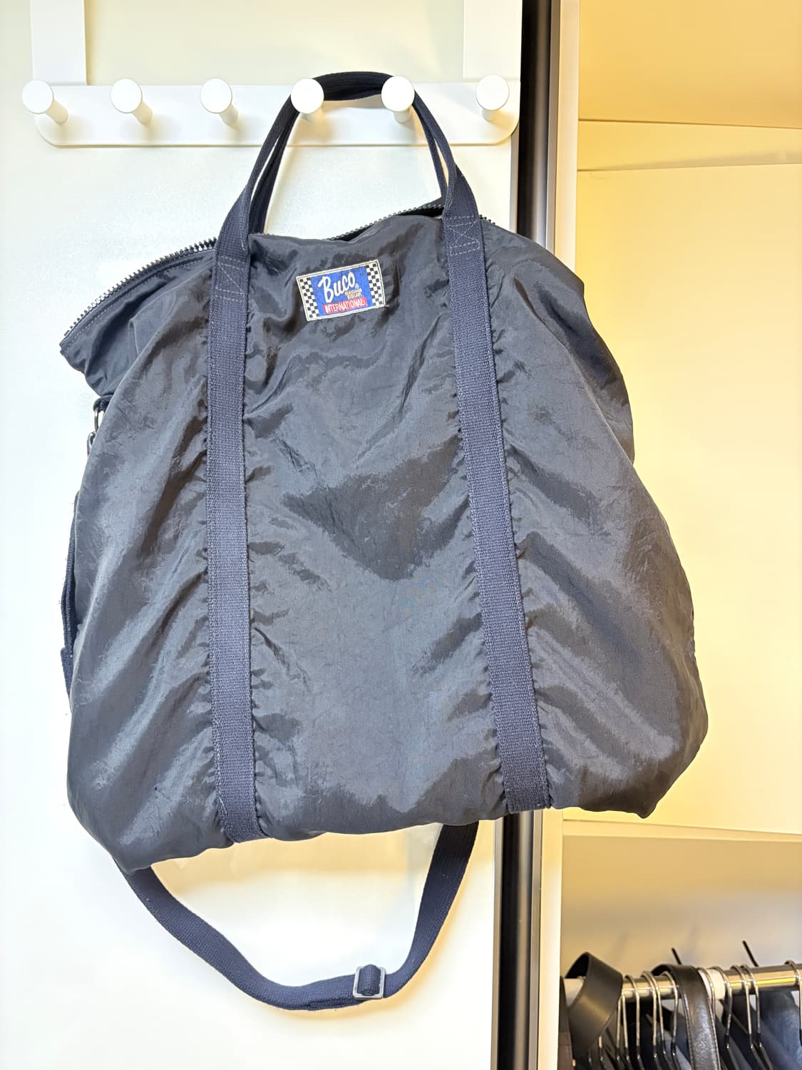 토이즈 맥코이 Buco 헬멧백 블랙 나일론 토트 상품이미지1