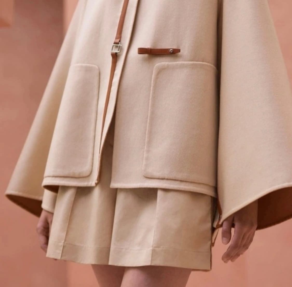 에르메스 캐시미어 더블페이스 케이프형 코트 상품이미지3