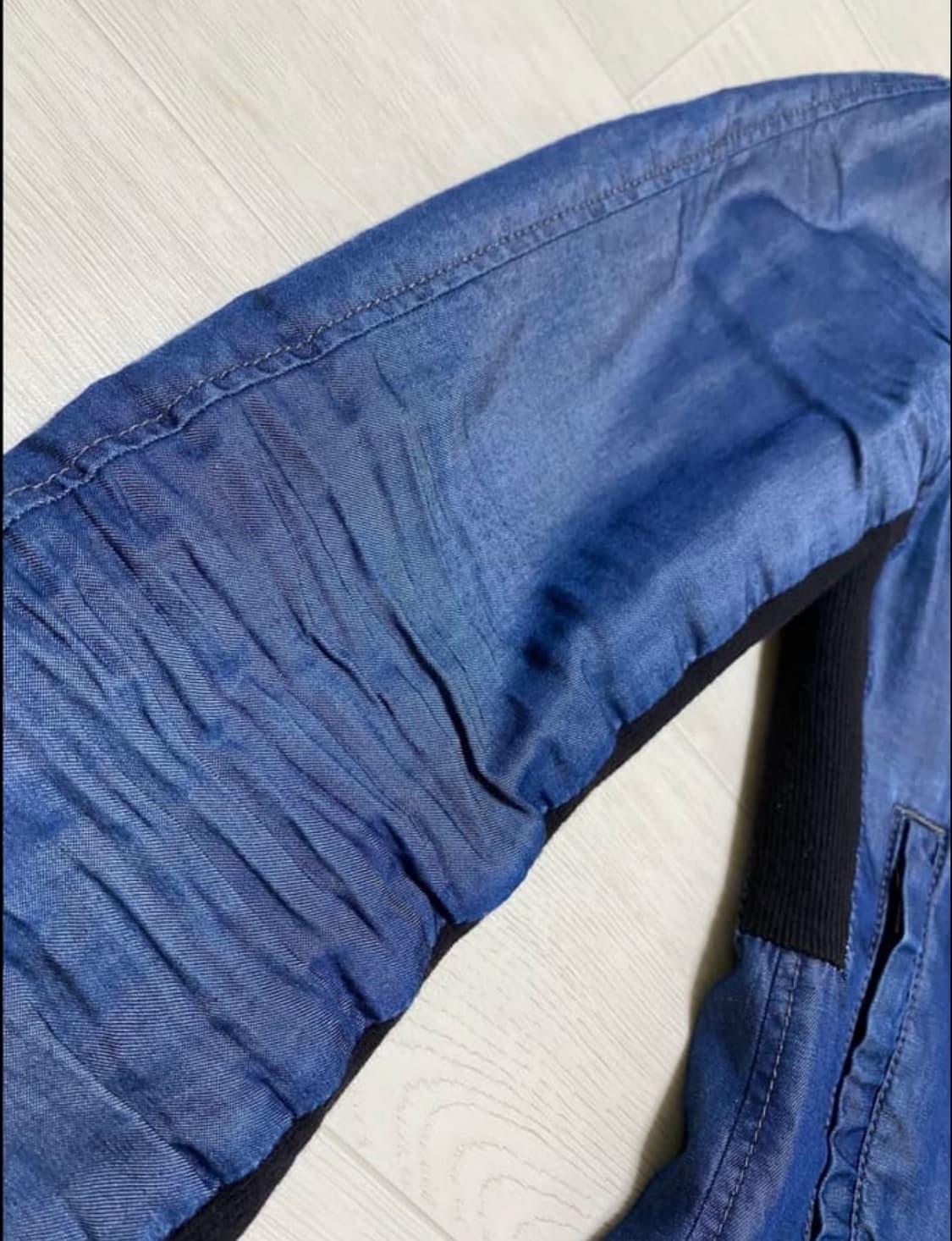 헬무트랭 하이넥 비대칭 텐셀 자켓 상품이미지5