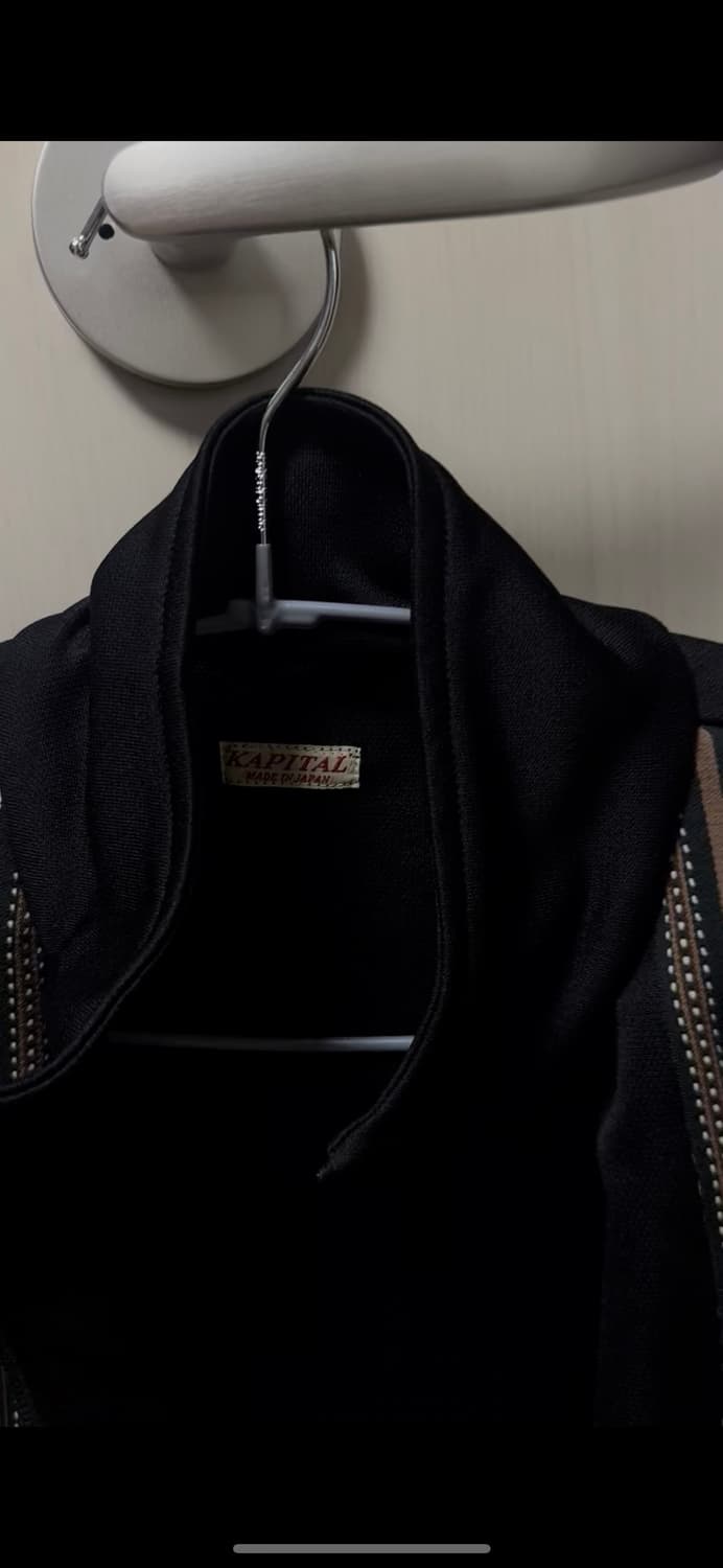 캐피탈 스무스 저지 코치 & 제피르 트랙 자켓 블랙 상품이미지3