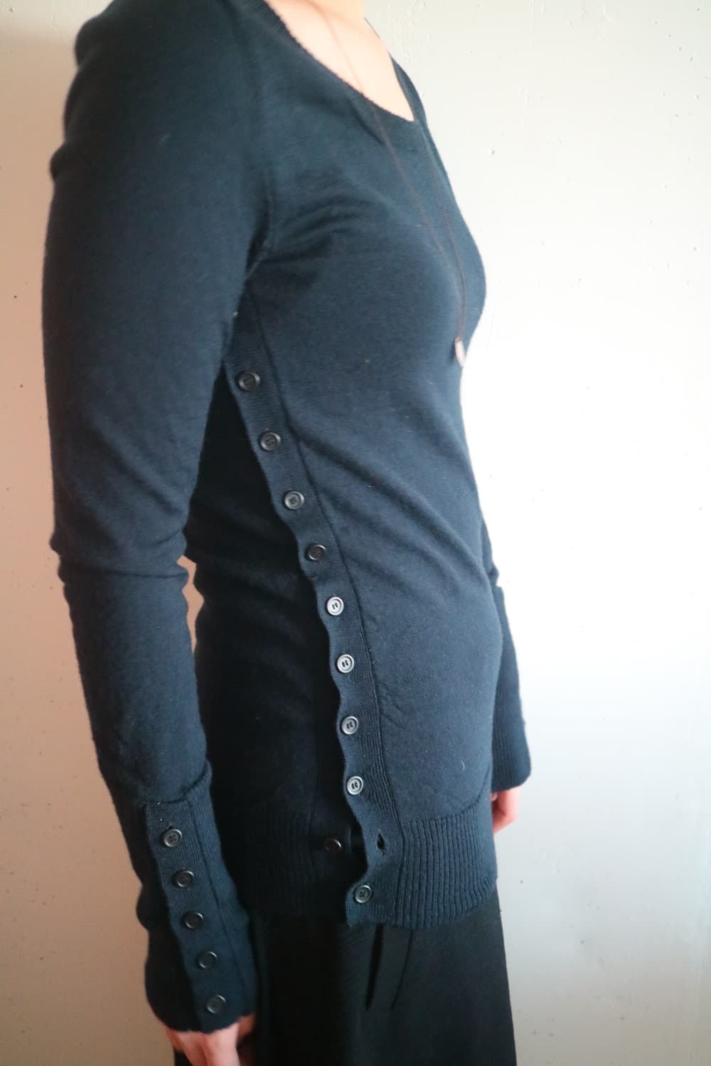 Limi Feu button — Cardigan 상품이미지1