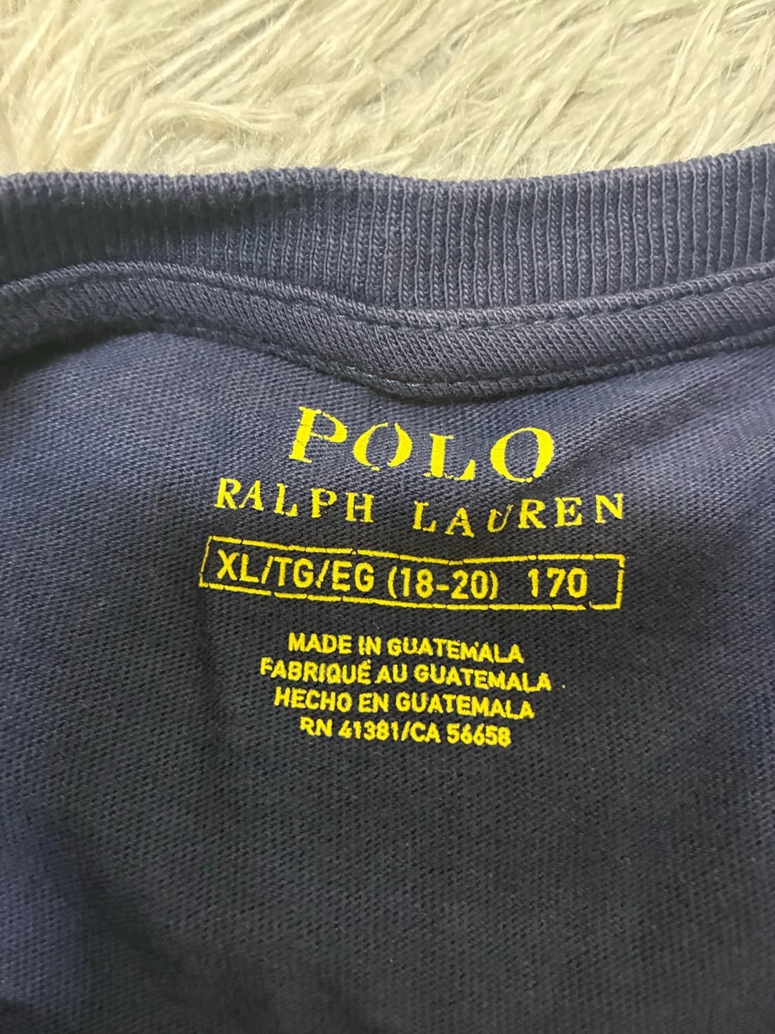 폴로  랄프로렌 레드포니 오버핏 롱슬리브(xl) 상품이미지3