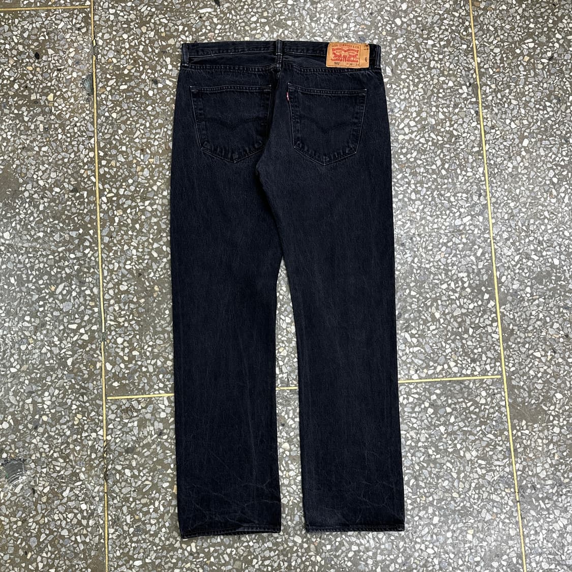 리바이스 501 블랙 진 데님 팬츠 36 상품이미지2