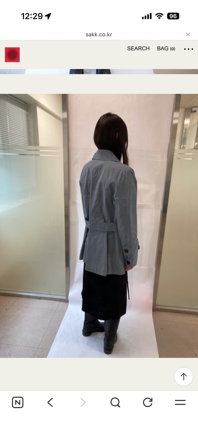 싹 트렌치코트 상품이미지2