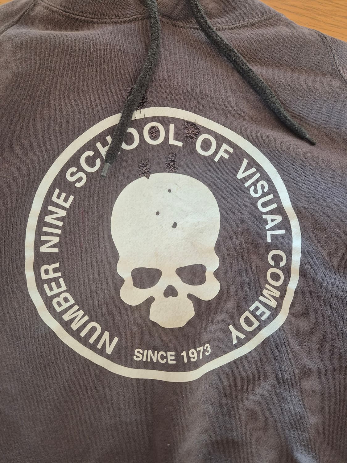 넘버나인 school of visual comedy hoodie 상품이미지3