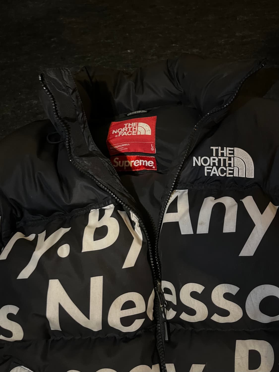 슈프림 노스페이스 눕시 패딩 L 상품이미지2