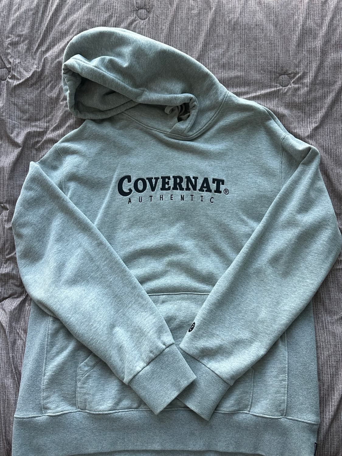 커버낫 어센틱 후드티 XL 그레이 상품이미지1