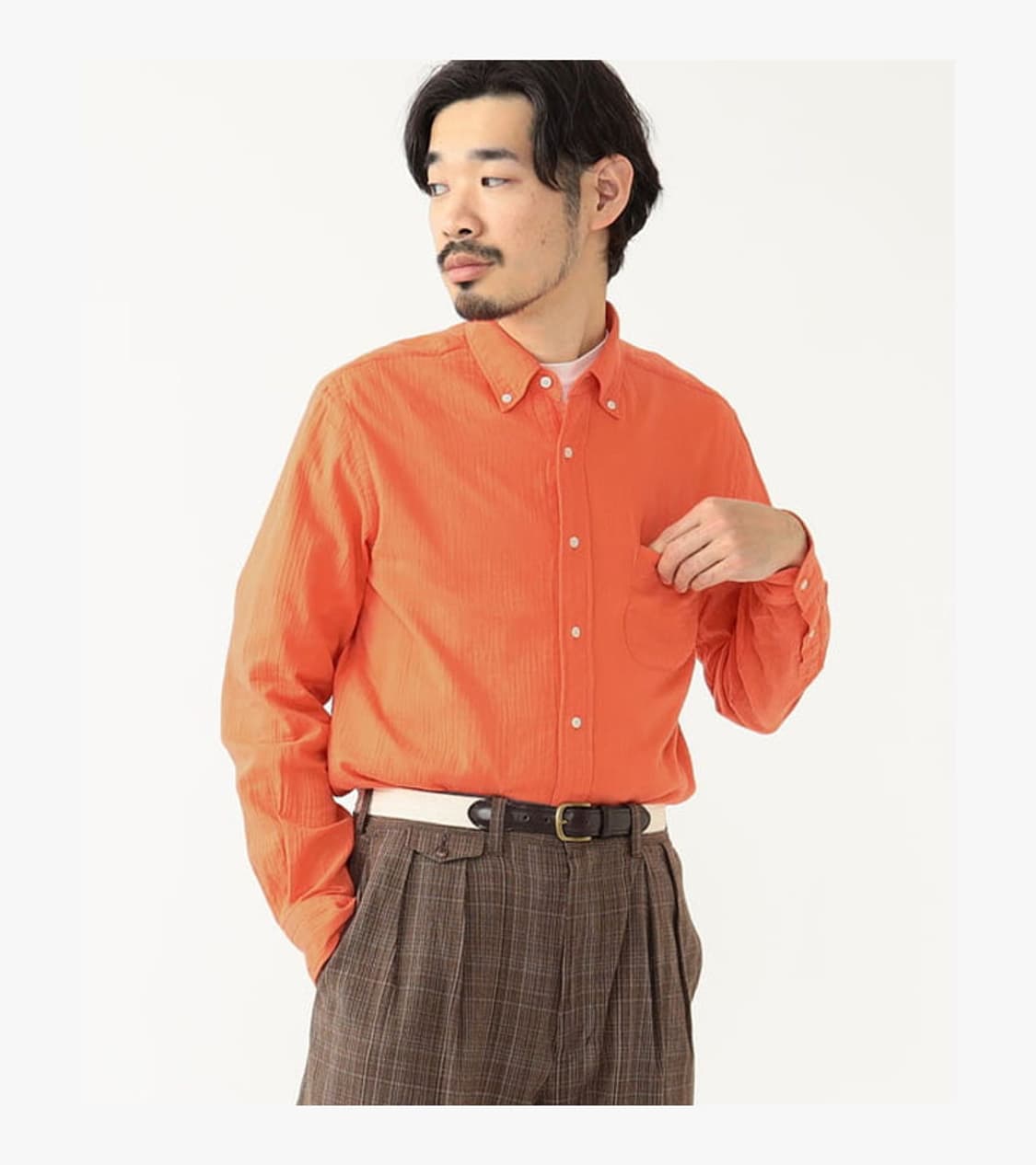 BEAMS PLUS - 23SS DOUBLE GAUZE SHIRT 상품이미지2