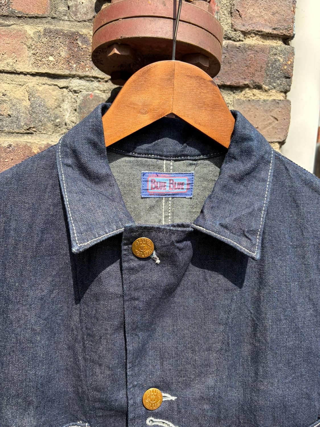 Blue Blue 데님 초어 자켓 상품이미지4