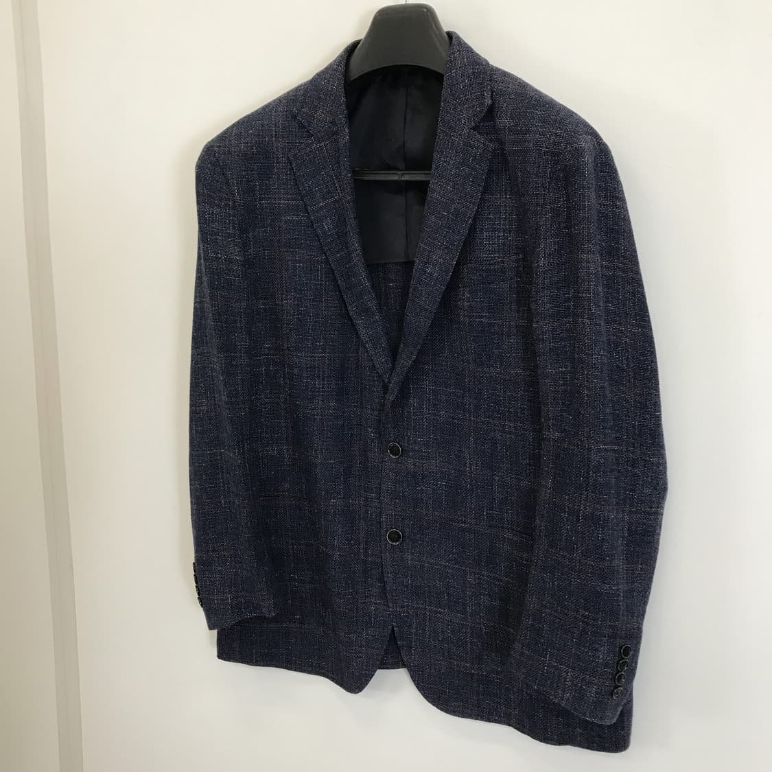 갤럭시 울 실크린넨 체크자켓 [110사이즈] 상품이미지2