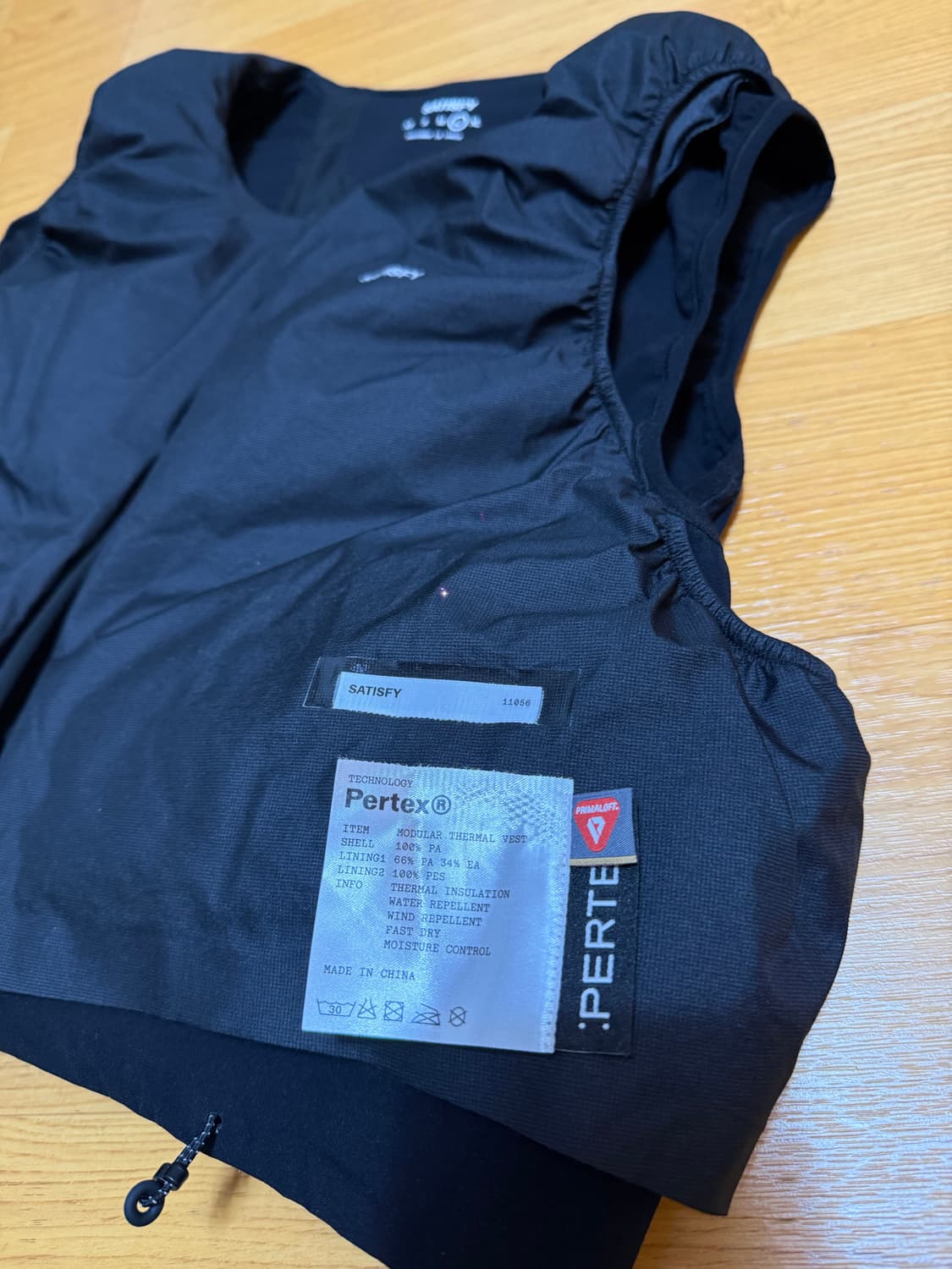 새티스파이 모듈러 써멀 베스트 블랙 L 상품이미지3