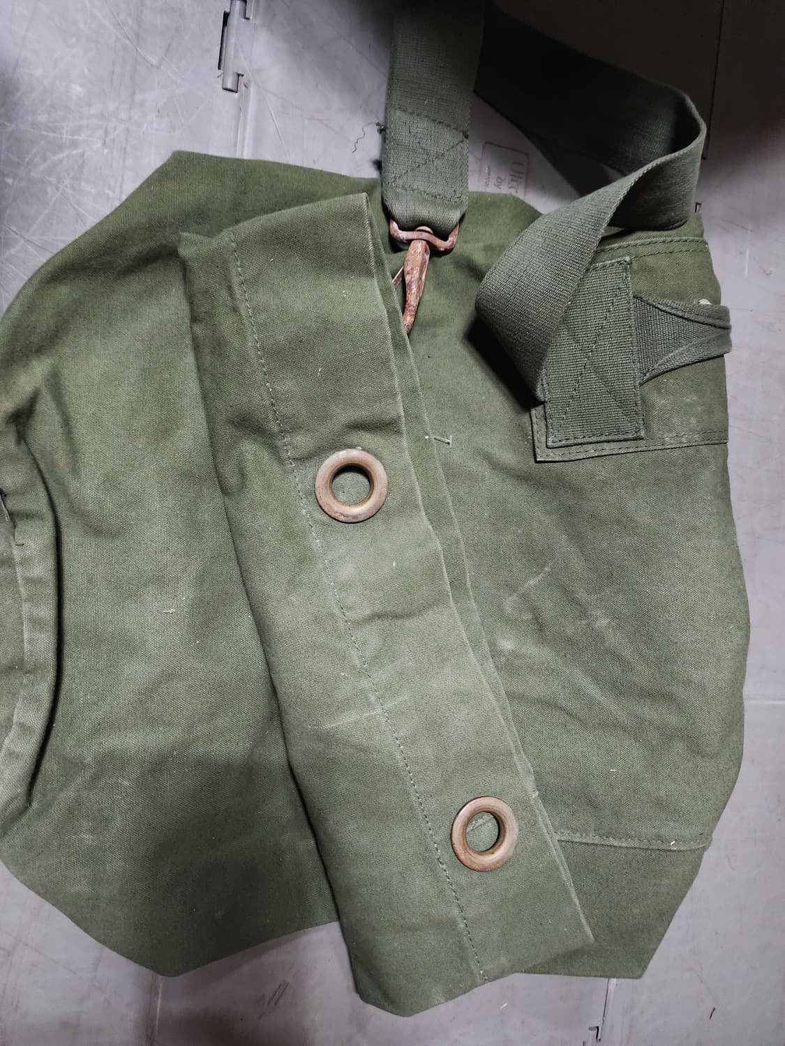 영국군 캔버스 미니 더블백 상품이미지4