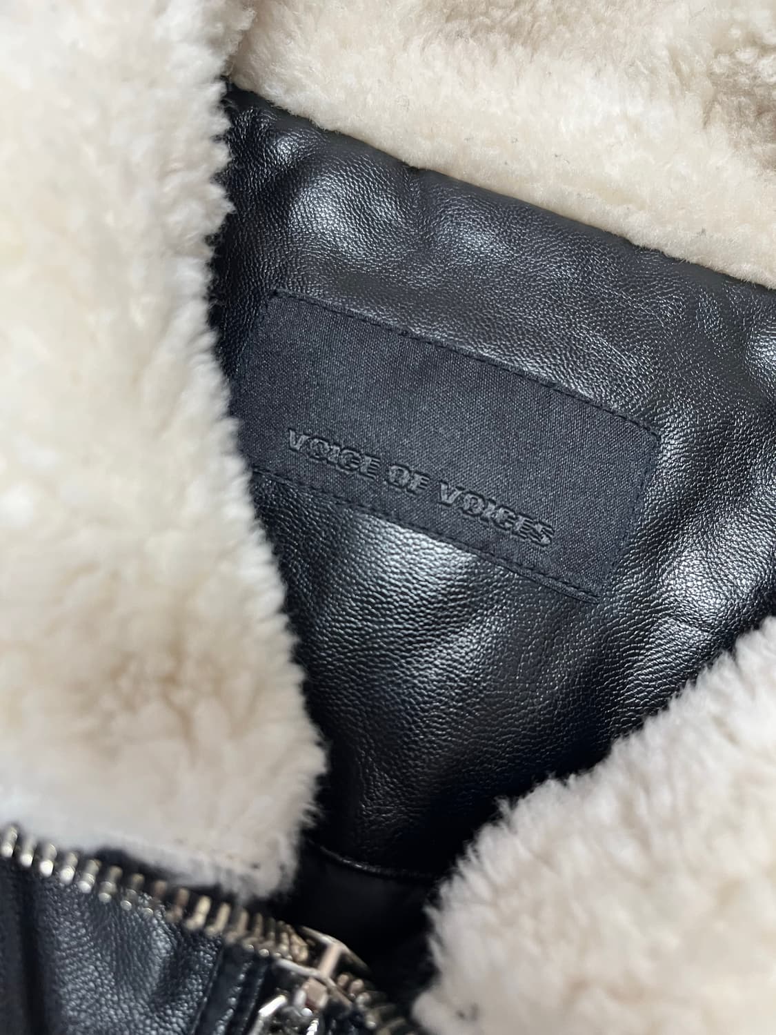 보브 구스다운 무스탕 자켓 55 상품이미지3