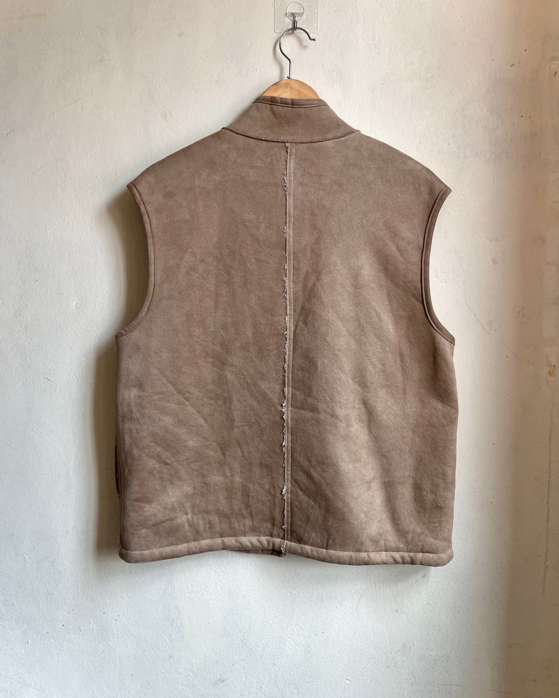 ONIGIRI Reversible Fleece / Suede Vest 상품이미지8