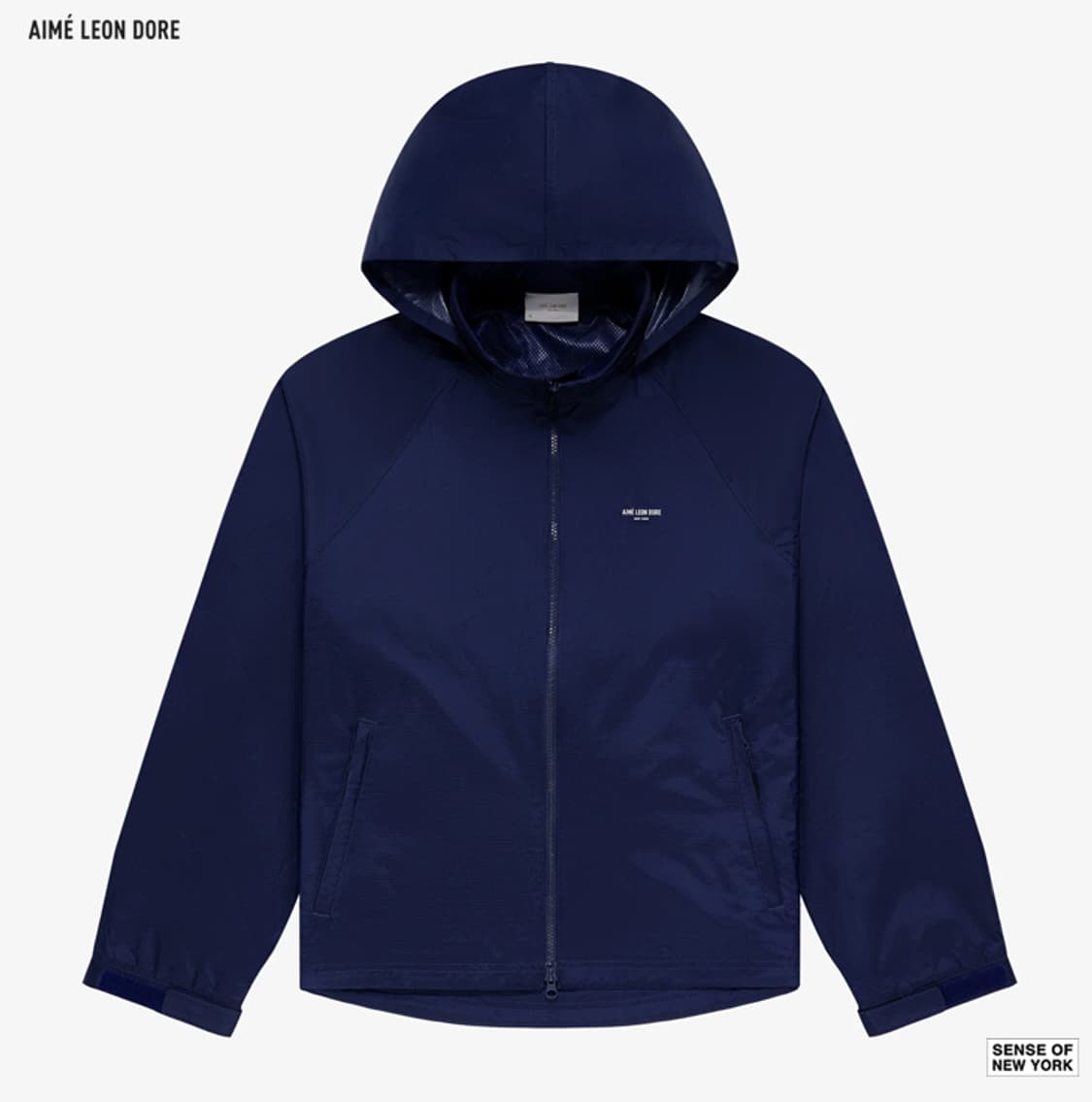 에메 레온 도르(에임 레온 도르) 마이크로 로고 나일론 자켓 이브닝 블루 상품이미지1