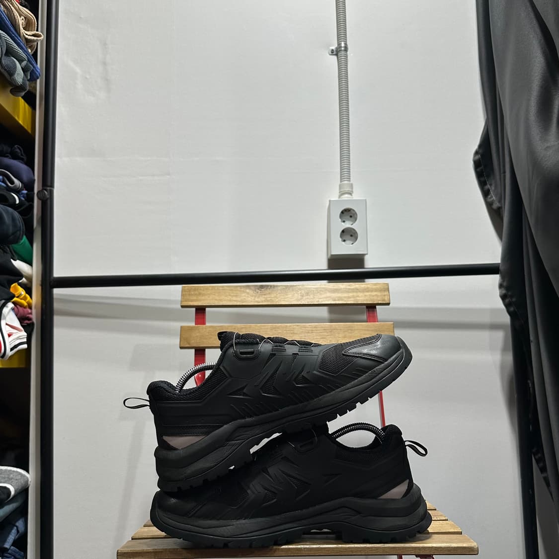 280) 블랙야크 트레킹화 남성 남자 등산화 블랙 BOA 상품이미지7