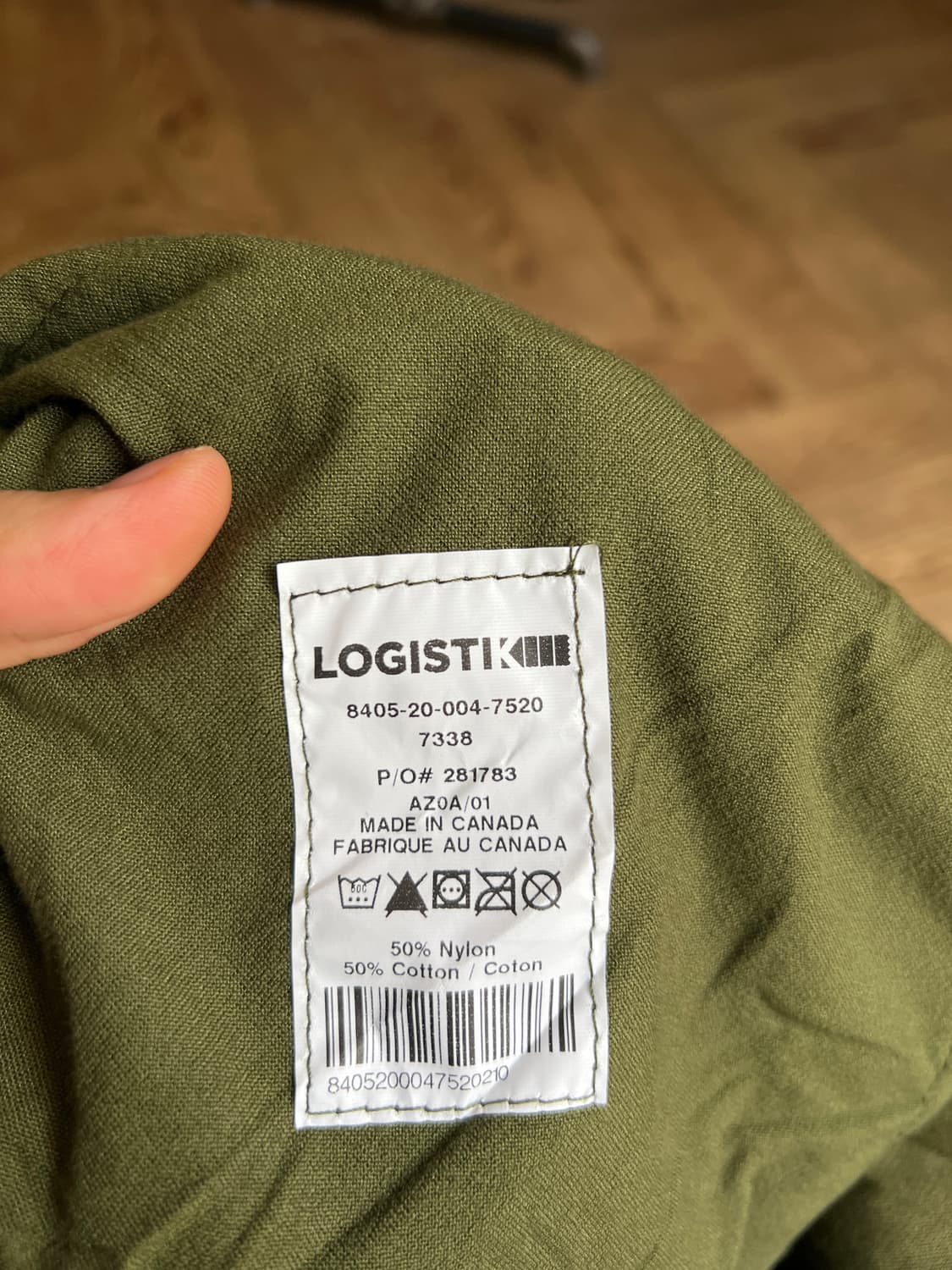 [38]오리지널 캐나다군 밀리터리 필드 카고 팬츠 상품이미지8