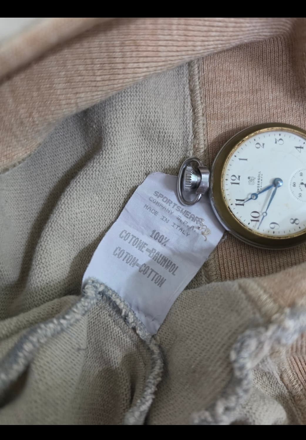 93SS 스톤아일랜드 베이지 플리스 풀오버 상품이미지10