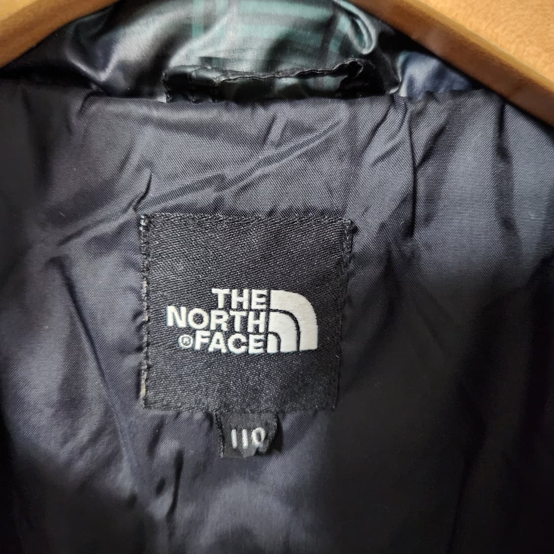 H330 [110] 노스페이스 하이벤트 체크내피 바람막이 점퍼
 상품이미지3