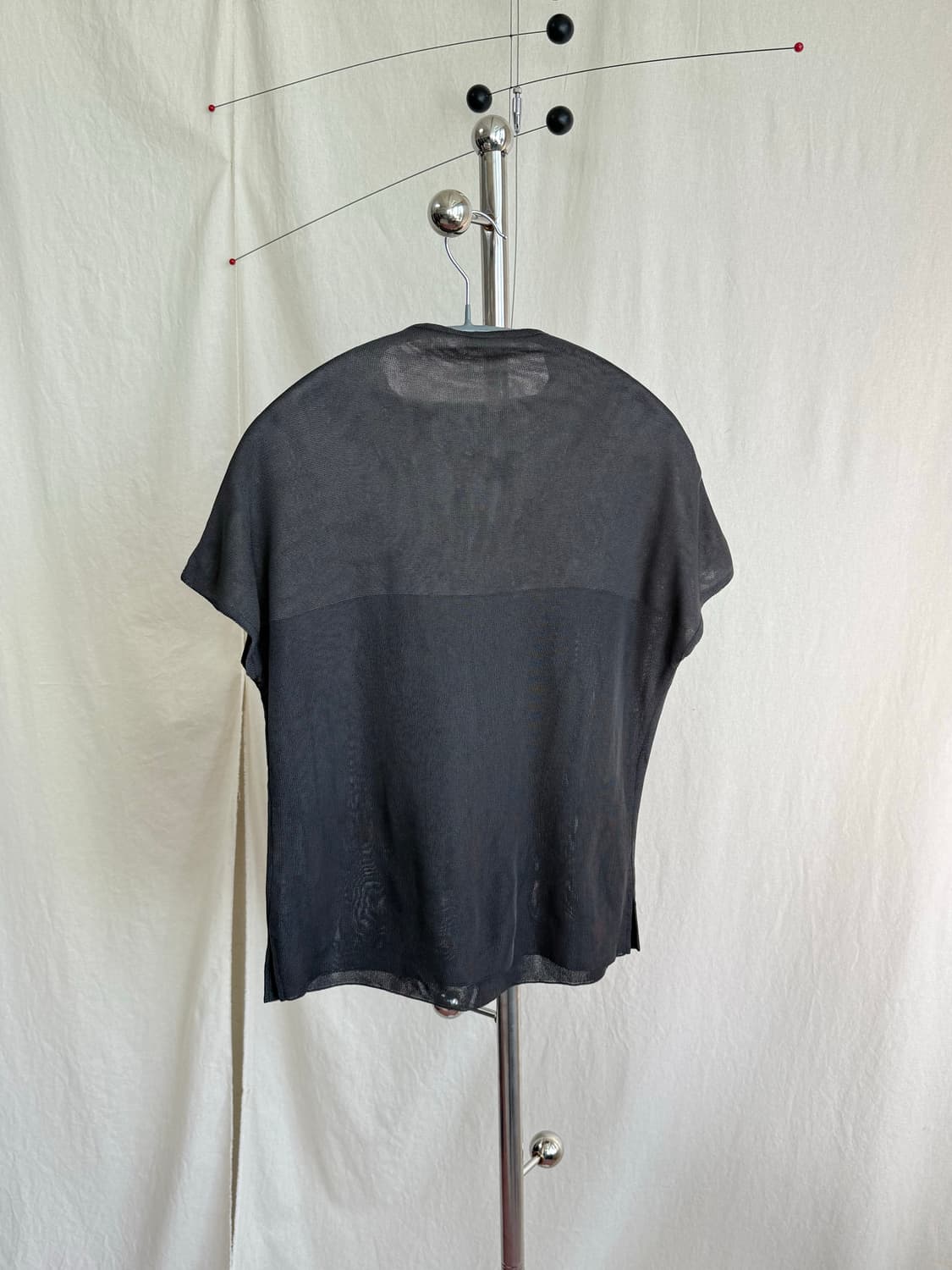 Toute la terre 아크릴 니트 탑 상품이미지4