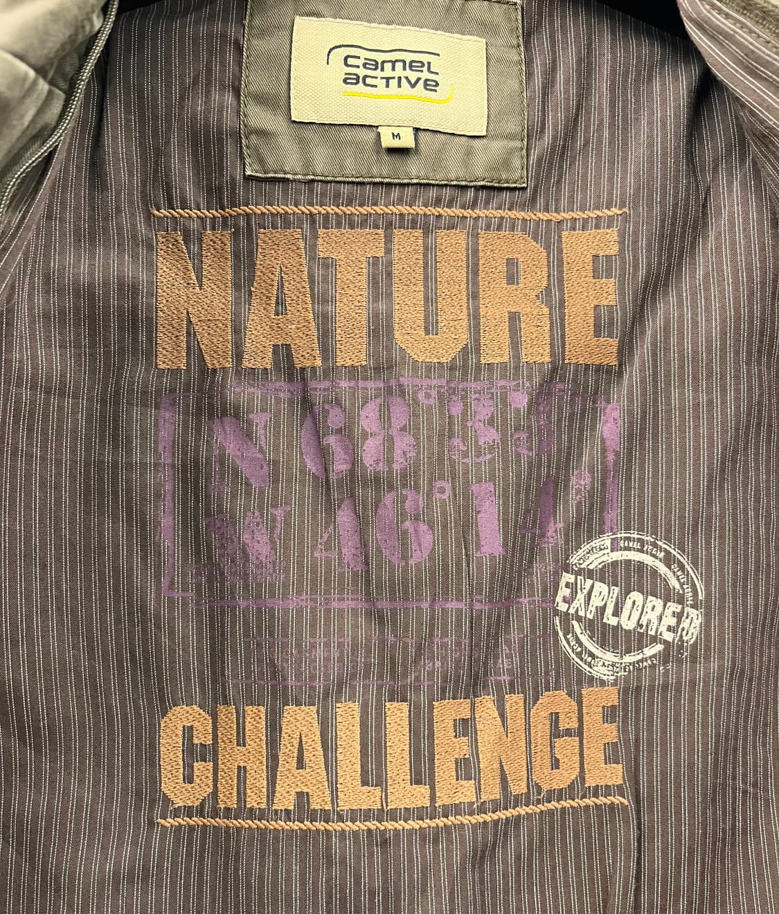 카멜 액티브 남성 워크 자켓 M 브라운 상품이미지3