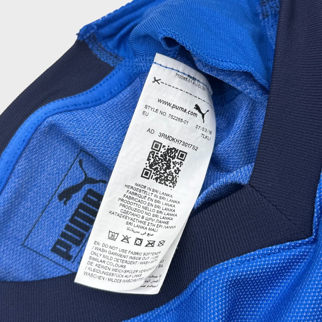 18-19 이탈리아 홈 선수지급용 No.1 지안루이지 부폰 상품이미지9