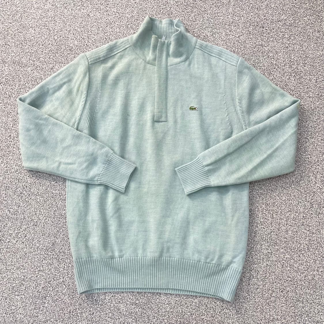 4 라코스테 립조직 반집업 니트 0304S1 상품이미지1
