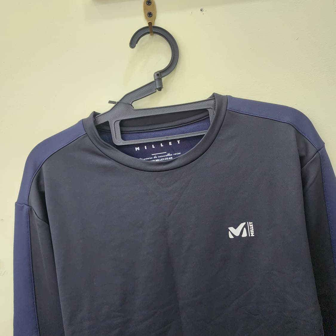 밀레 남성 PH 기모 긴팔 티셔츠 새제품 상품이미지2