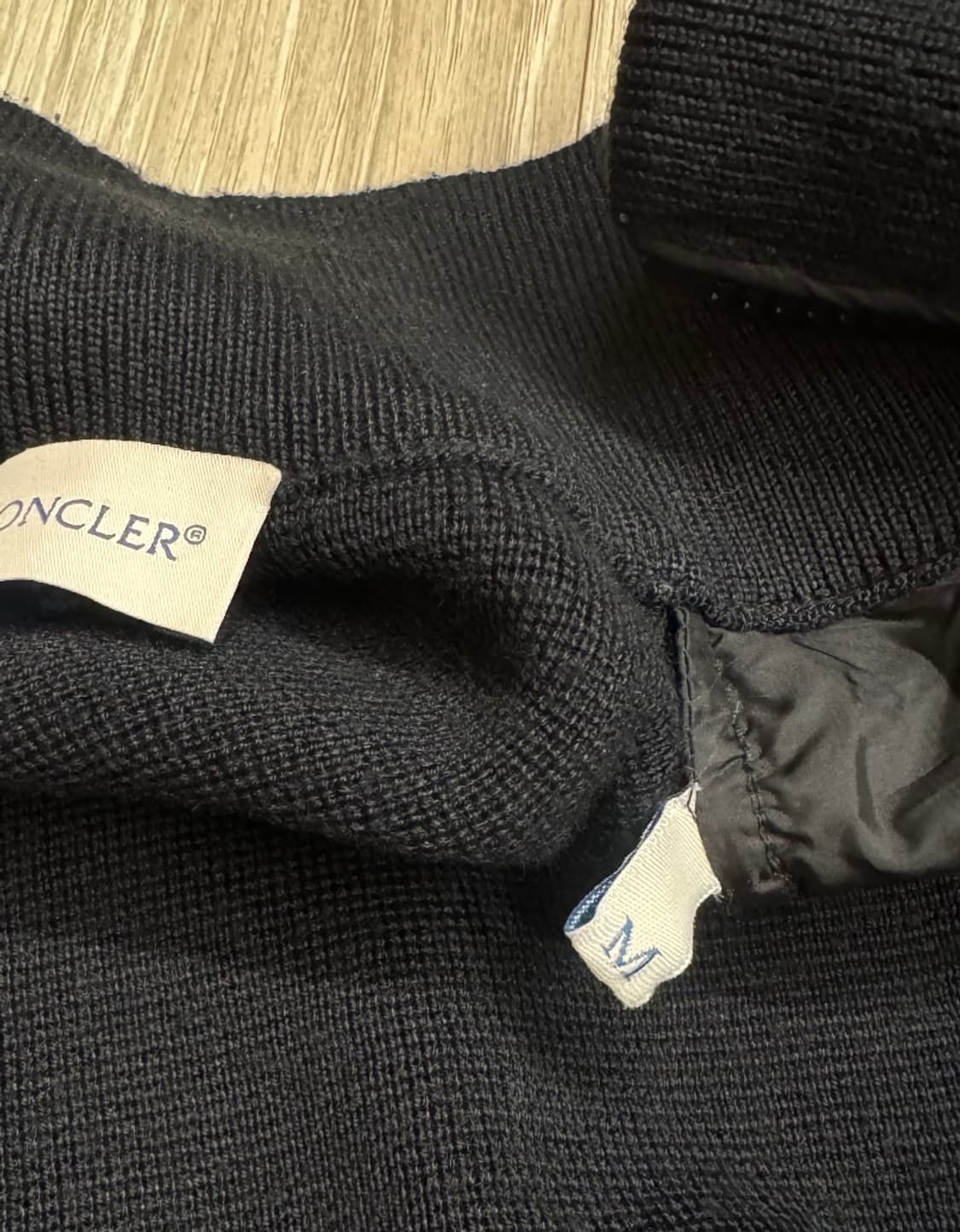 백화점판) 몽클레어 트리콧 니트패딩 상품이미지2