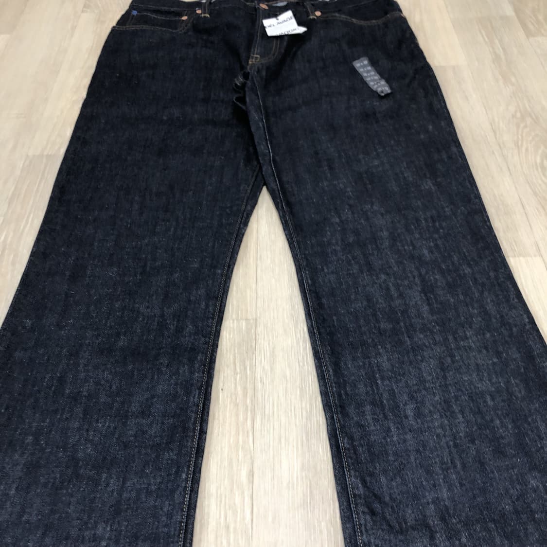 (36) 새상품 갭 GAP 린스드 스탠다드핏 데님 중청 데님 상품이미지2