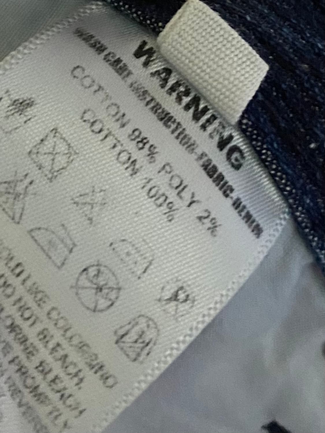 허리 30인치 쇼핑몰 와이드 팬츠 청바지 상품이미지6