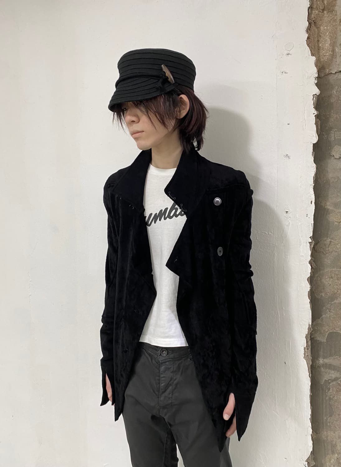 앤드뮐미스터 12AW 비대칭 버튼 자켓 상품이미지2