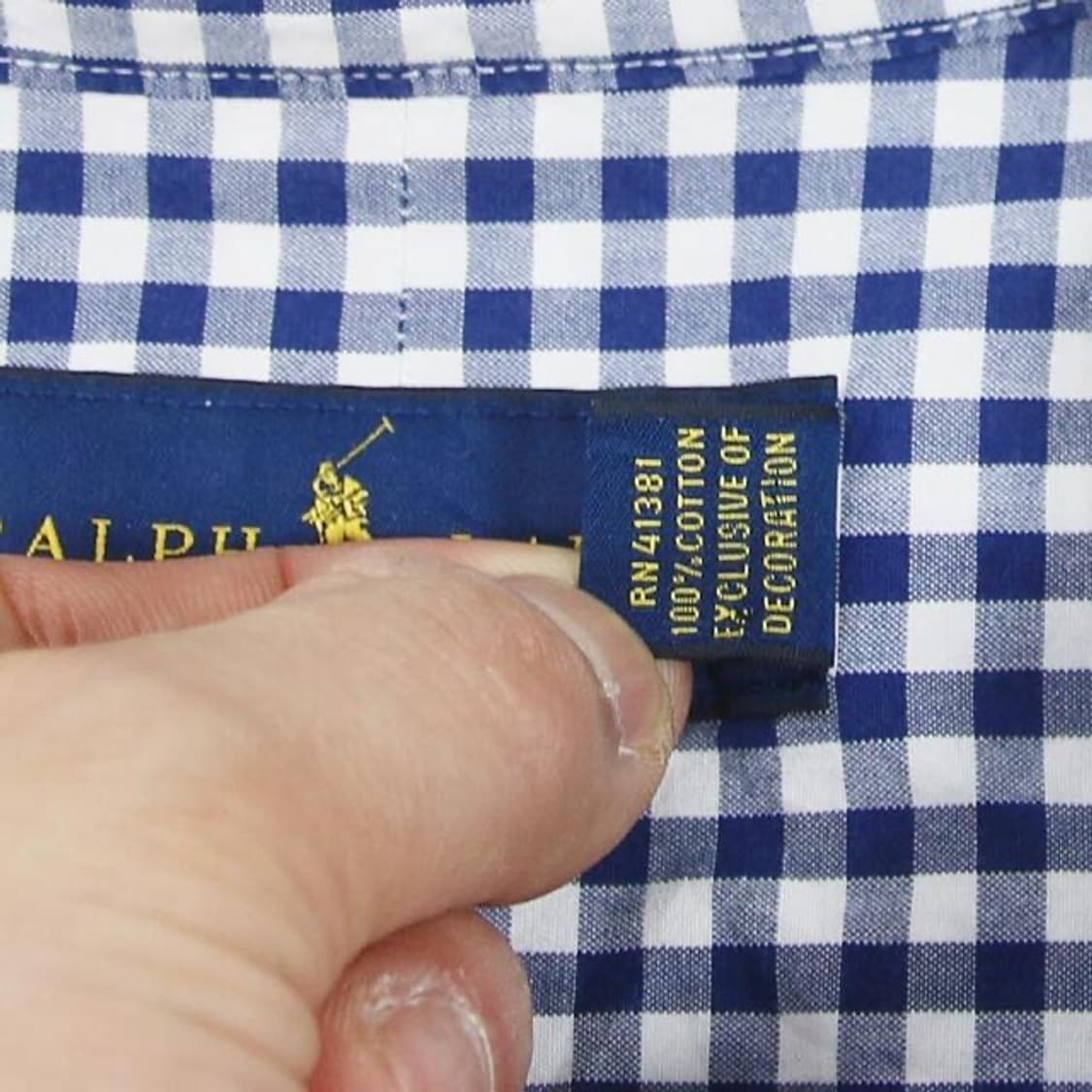 (착용컷) 폴로 랄프로렌 체크 셔츠 (남성용 100) 상품이미지7