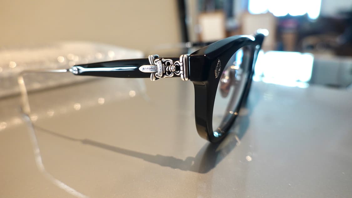 크롬하츠 삭 SAC 블랙/실버 안경 상품이미지5