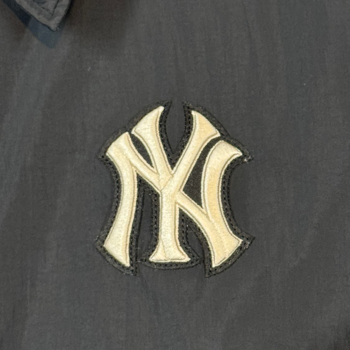 L) MLB 뉴욕 양키스 블랙 코치 자켓 상품이미지4