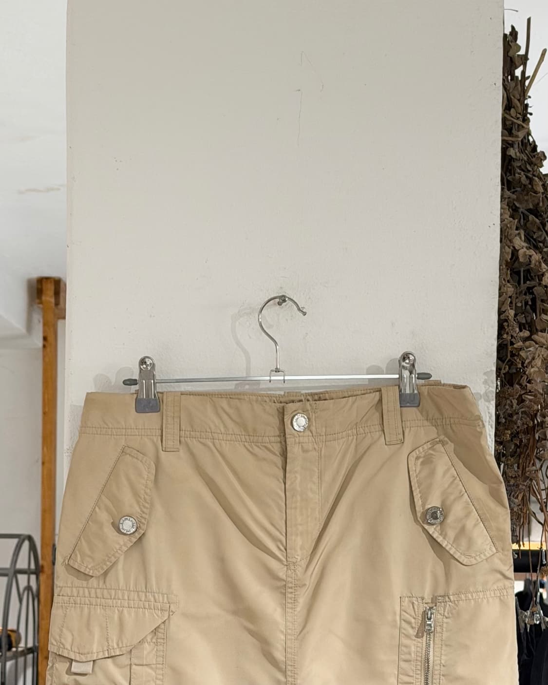 랄프 로렌 골프 베이지 나일론 미니 스커트 상품이미지2