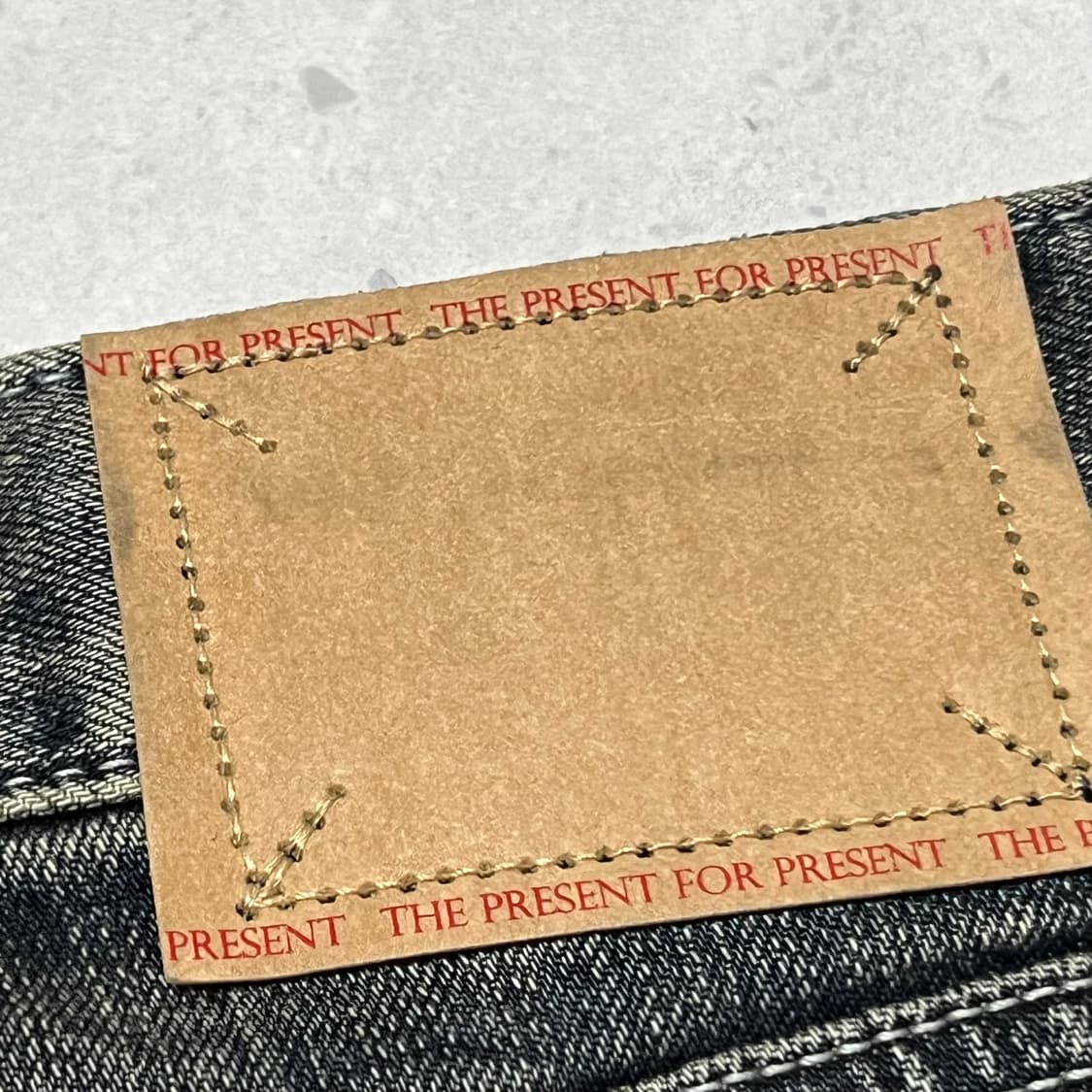 46 엘무드 워싱 부츠컷 데님팬츠 상품이미지3