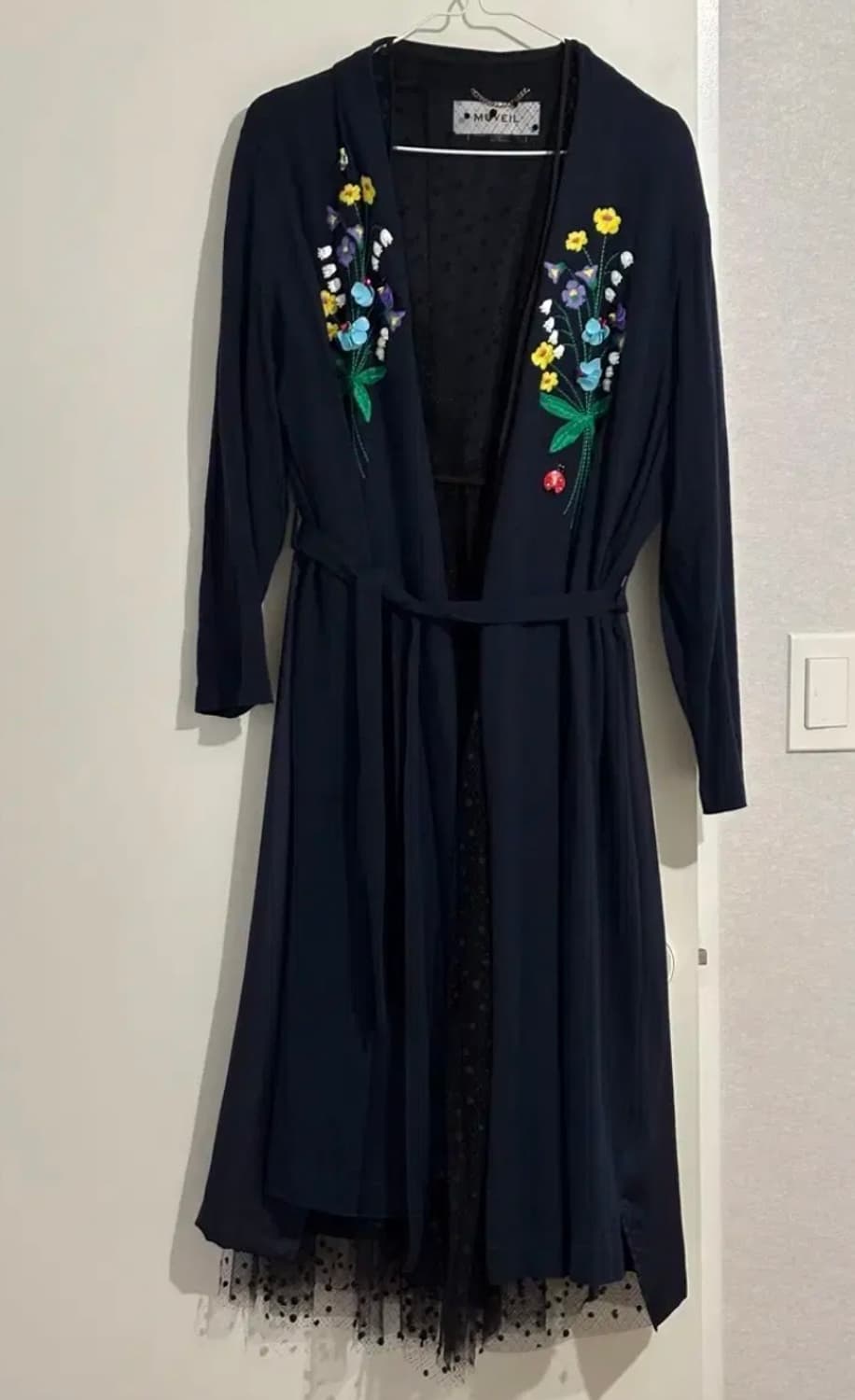 MUVEIL 뮤베일 튤 가디건 상품이미지4