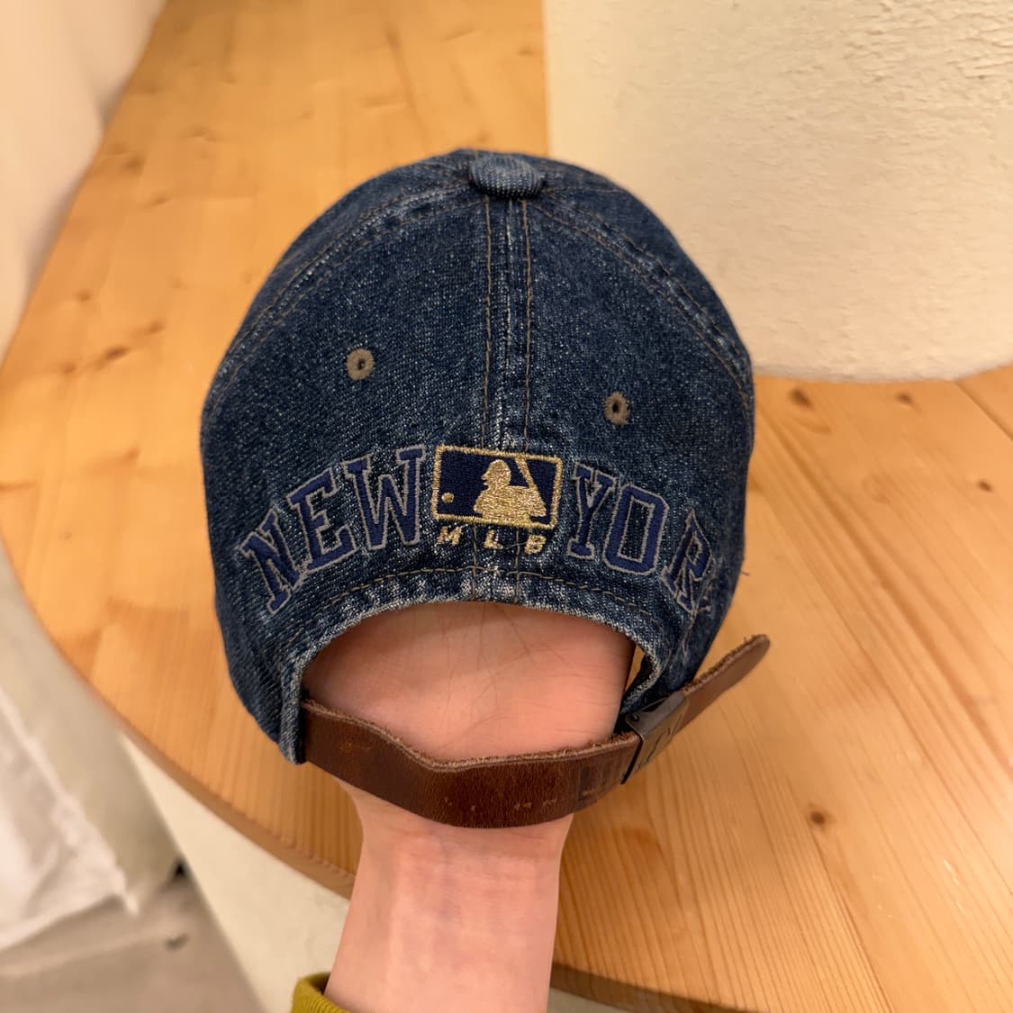 뉴에라 뉴욕 양키스 데님 스트랩 볼캡 U930 상품이미지3