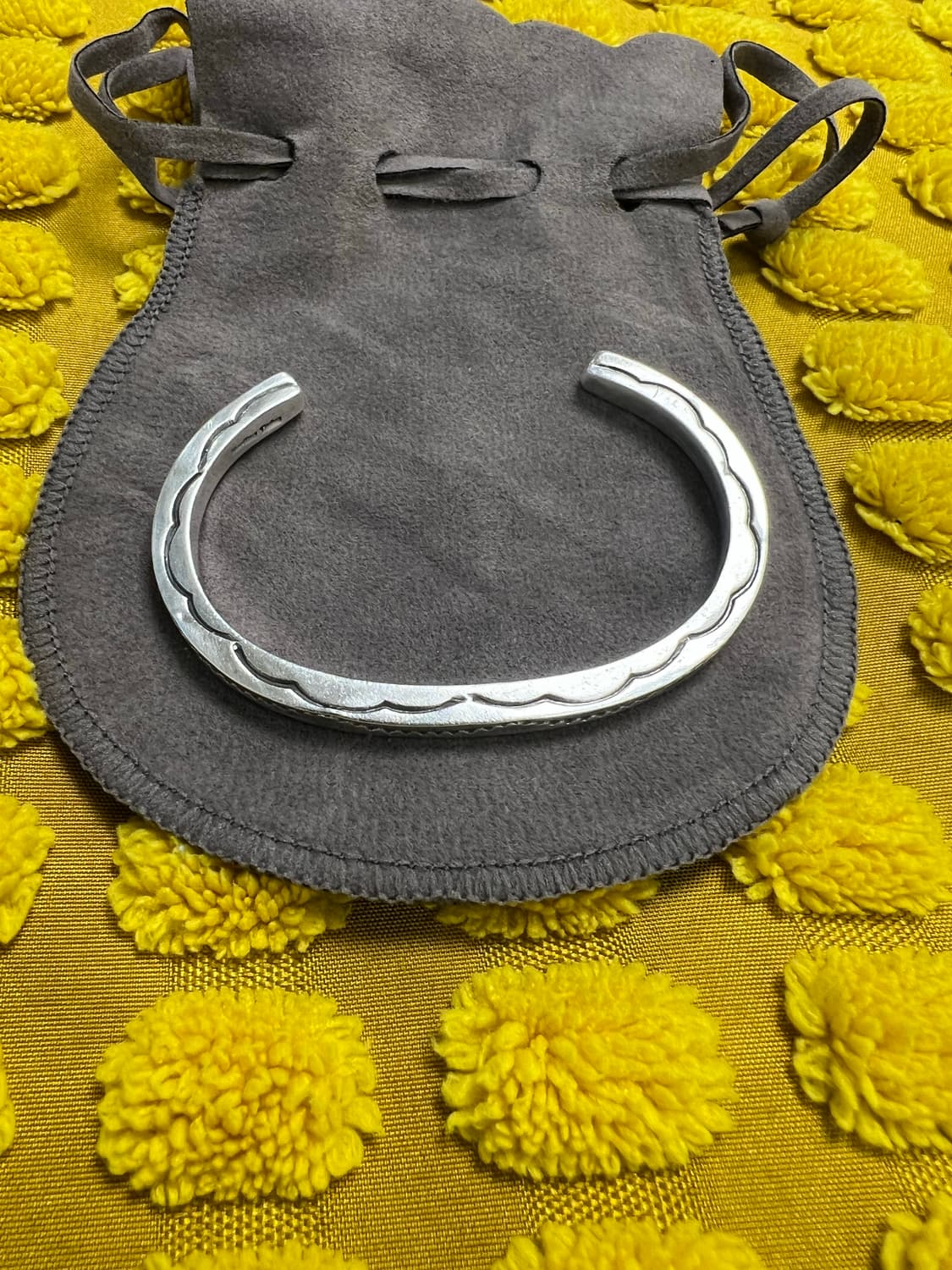 실버 네이티브 나바호 뱅글 상품이미지3