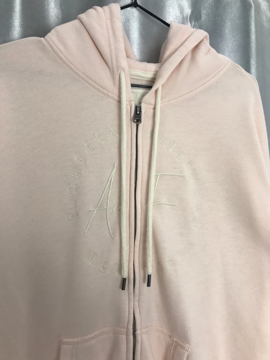 Abercrombie & Fitch Pink Hoodie Zip-Up 상품이미지5