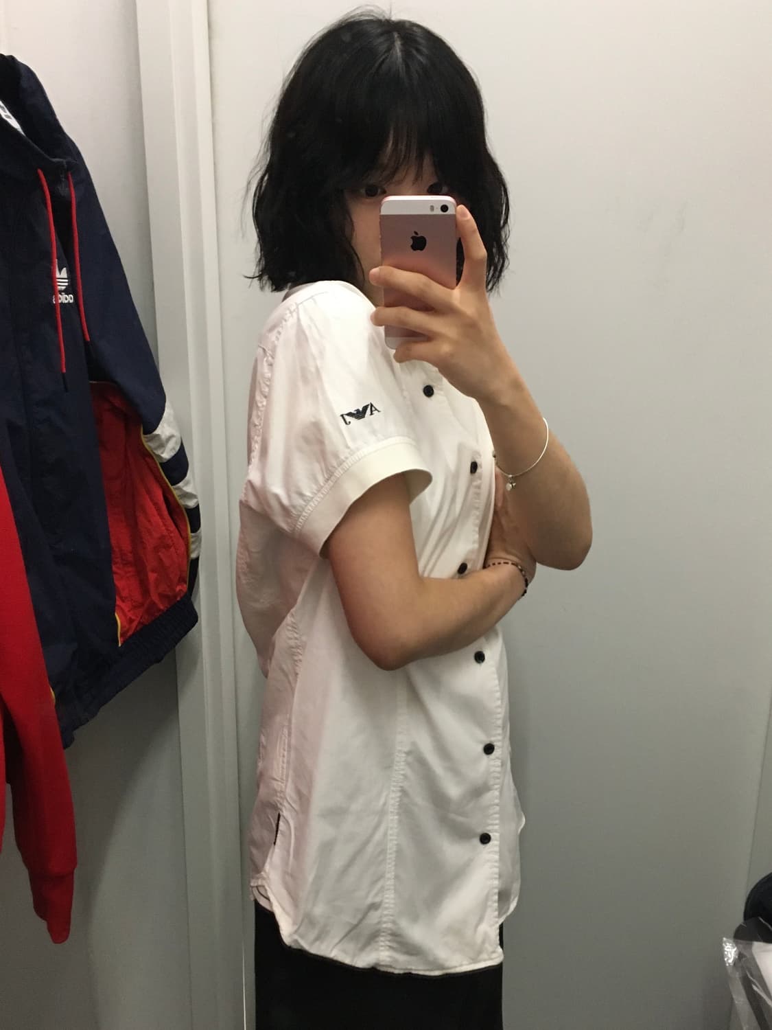 Armani Jeans 버튼다운 반팔 셔츠 상품이미지2
