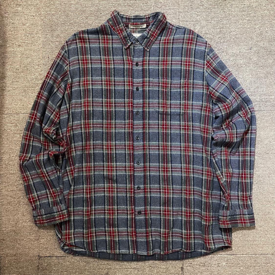 (XL) L.L.Bean 엘엘빈 플란넬 체크 셔츠  상품이미지1