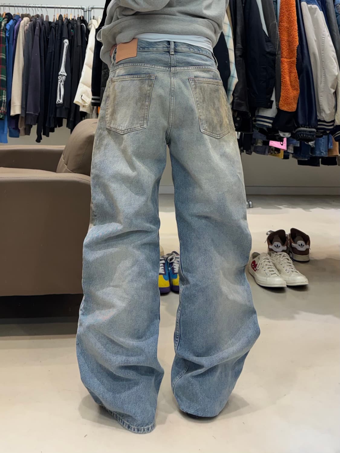 아크네 스튜디오 2021m 페니실린 머드워싱 데님팬츠 상품이미지8